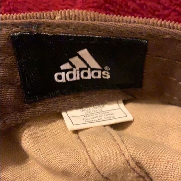 Adidas Wisconsin Hat in Brown Corduroy main image 2